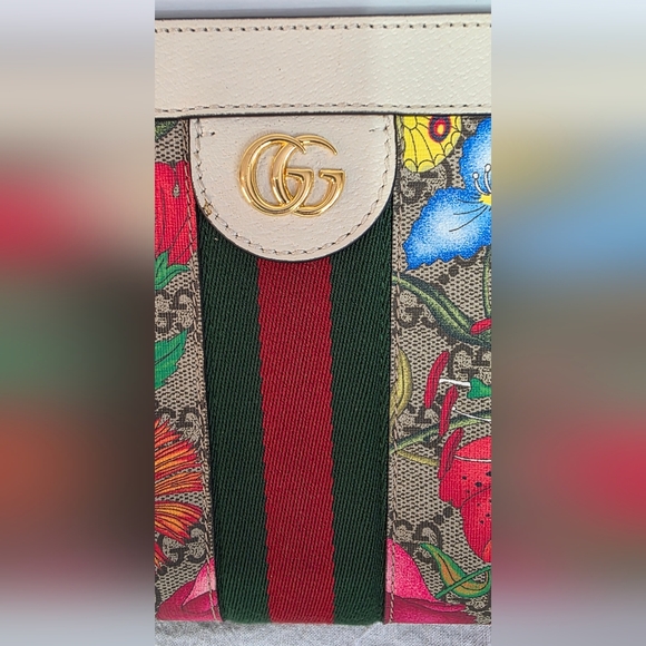 Gucci Ophidia Flora GG Bag With COA - Picture 2 of 12